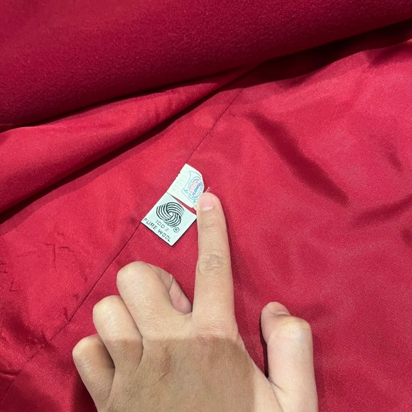 Jones New York Red Wool Jacket - Picture 5 of 6